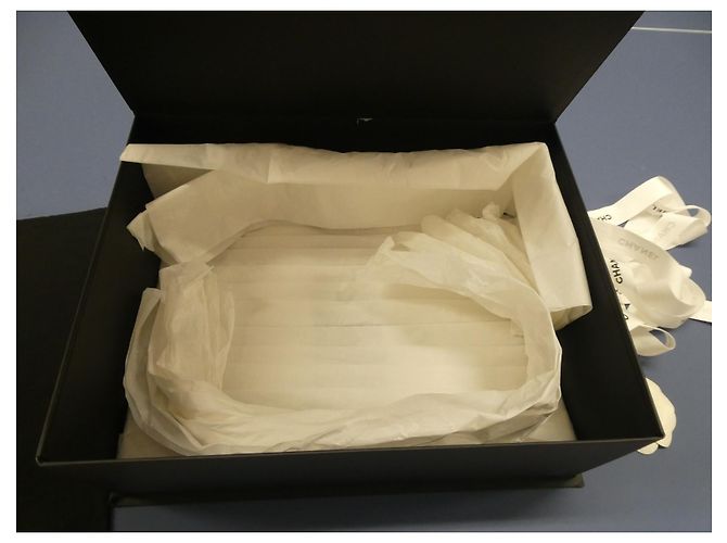 Chanel box for handbag 36x28x13 Black - view 2