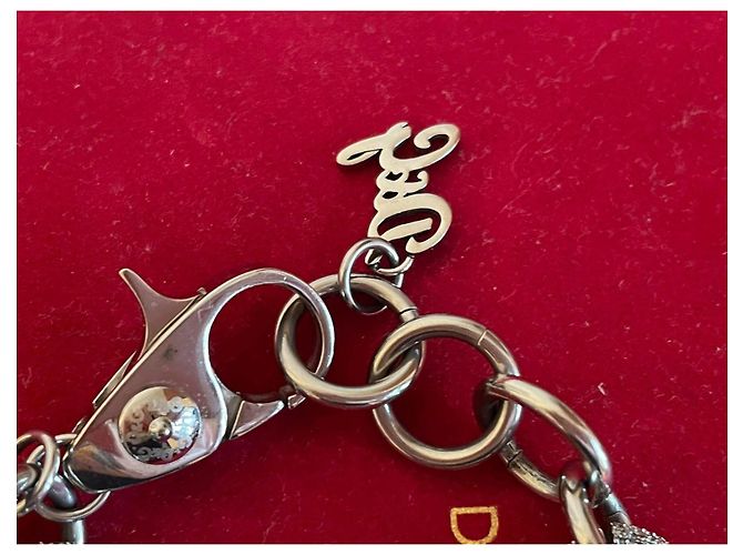 Pulseira DOLCE & GABBANA com corrente forrada em aço prateado Prata - vista 10