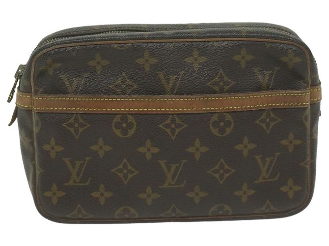 Louis Vuitton Monogram Compiegne 23 Pochette M51847 LV Auth em5735 Monogramma - vista 13