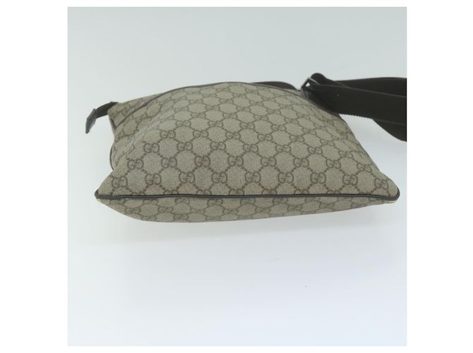 GUCCI Borsa a spalla GG Supreme PVC Beige 141626 Aut5746 - vista 10