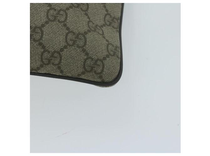 GUCCI Borsa a spalla GG Supreme PVC Beige 141626 Aut5746 - vista 11