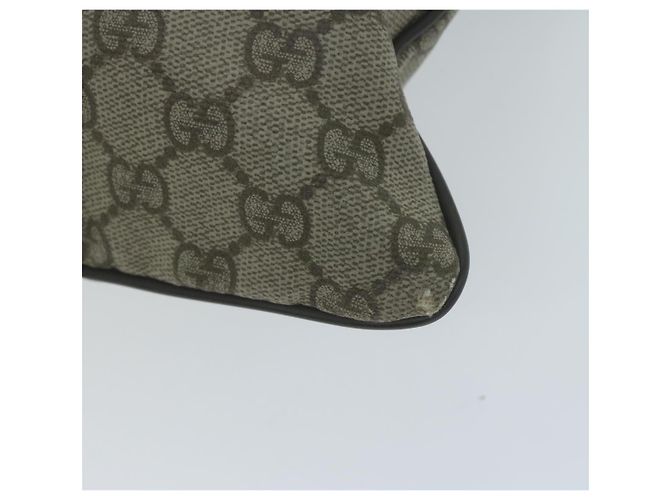 GUCCI Borsa a spalla GG Supreme PVC Beige 141626 Aut5746 - vista 13