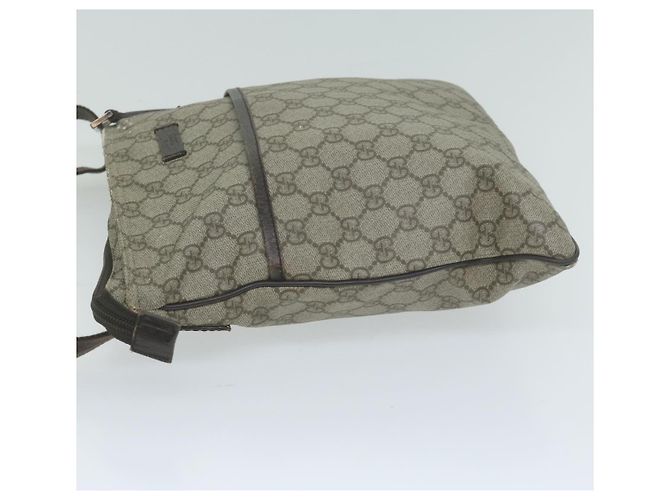 GUCCI Borsa a spalla GG Supreme PVC Beige 141626 Aut5746 - vista 4