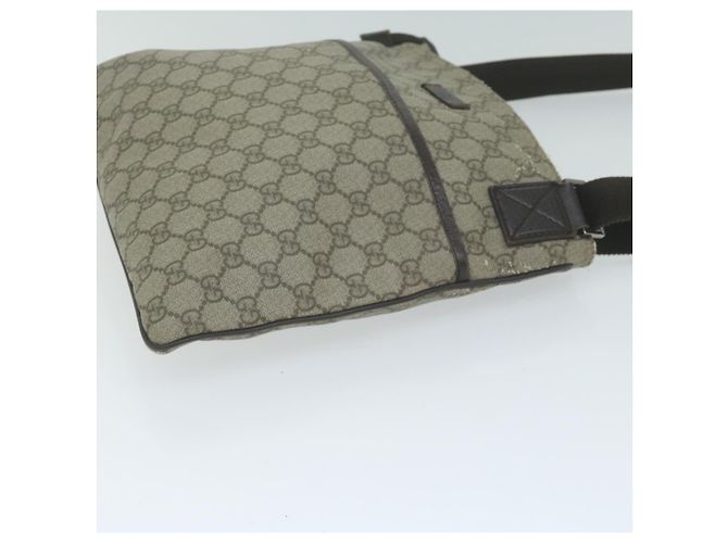 GUCCI Borsa a spalla GG Supreme PVC Beige 141626 Aut5746 - vista 5