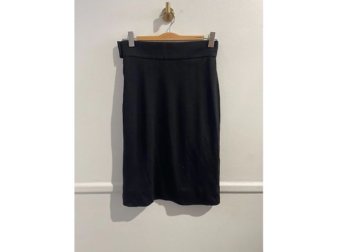Faldas LANVIN T.FR 42 Lana Negro - vista 2