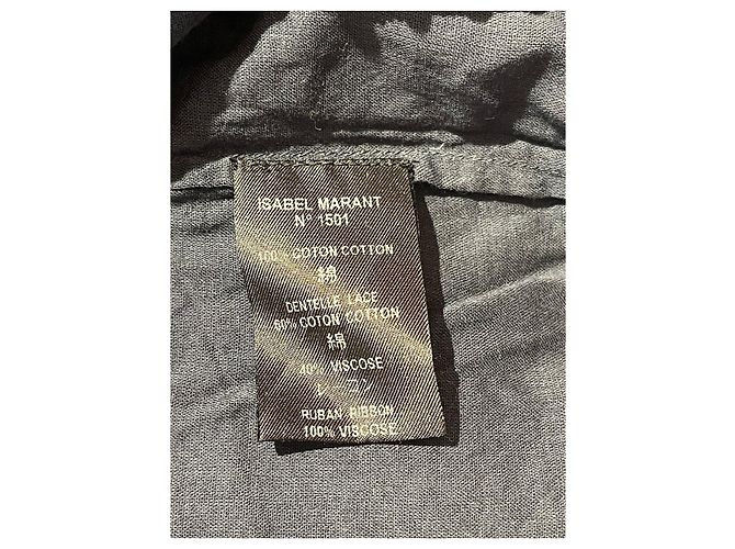 ISABEL MARANT ETOILE Vestidos T.Internacional S Algodón Azul - vista 5
