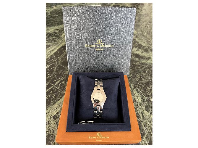 Reloj Baume & Mercier Linea de acero plata Hardware de plata - vista 2