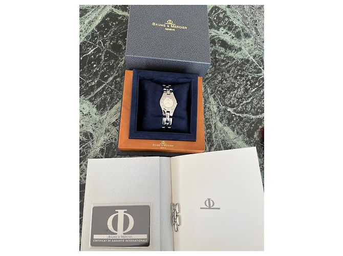 Reloj Baume & Mercier Linea de acero plata Hardware de plata - vista 4