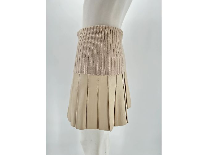 Gonne Givenchy T.International S Cotone Beige - vista 3
