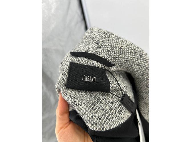 Autre Marque Non Signé / Unsigned jackets T.FR Taille Unique Wool Grey - view 5
