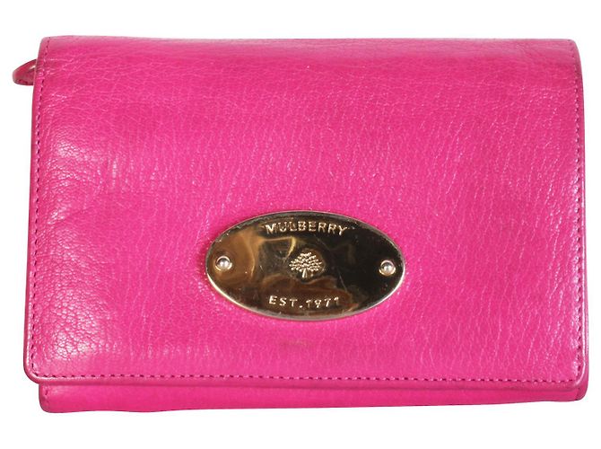 Mulberry Cartera rosa clásica - vista 2
