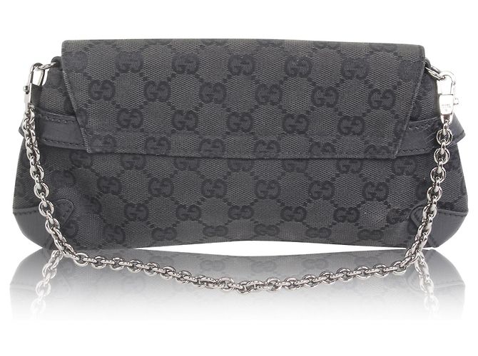 Gucci Mini borsa a tracolla in tessuto monogramma - vista 3