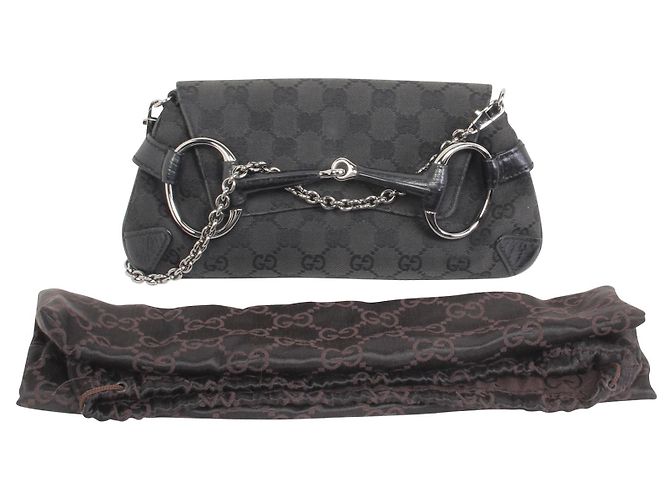 Gucci Mini borsa a tracolla in tessuto monogramma - vista 4