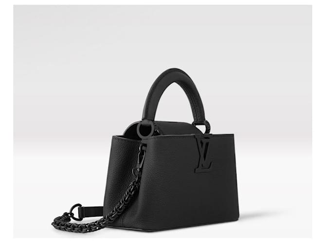 Louis Vuitton LV Capucines Est-Ovest Mini Nero - vista 3