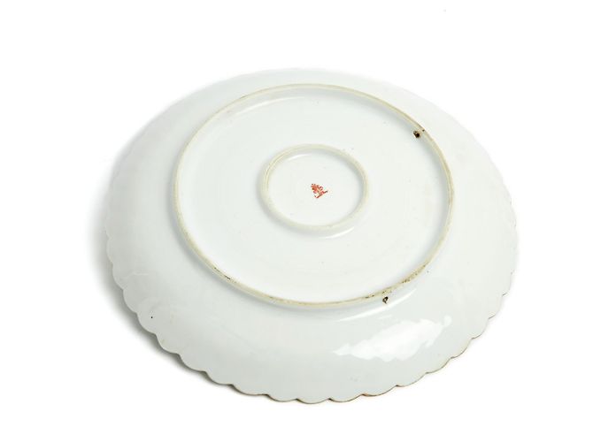 Autre Marque 1850s Paul Duboy set of 2 big ceramic plates Multiple colors - view 5