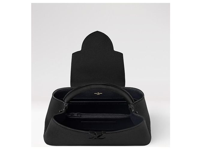 Louis Vuitton LV Capucines Este-Oeste MM Negro - vista 2