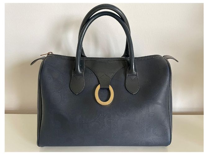 Christian Dior DIOR BOSTON BOWLING Blu navy - vista 11