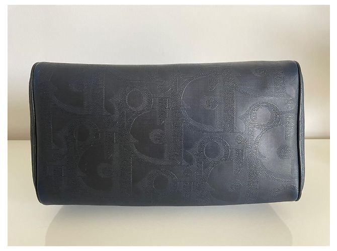 Christian Dior DIOR BOSTON BOWLING Blu navy - vista 8