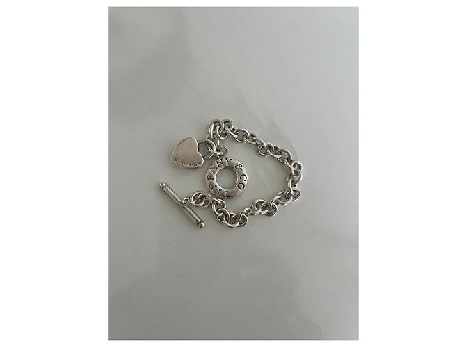 Bracciale in argento Tiffany & Co con lucchetto - vista 10