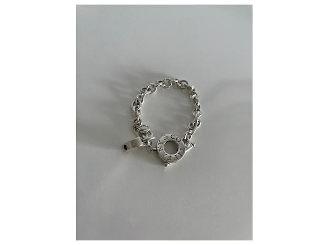 Bracciale in argento Tiffany & Co con lucchetto - vista 3