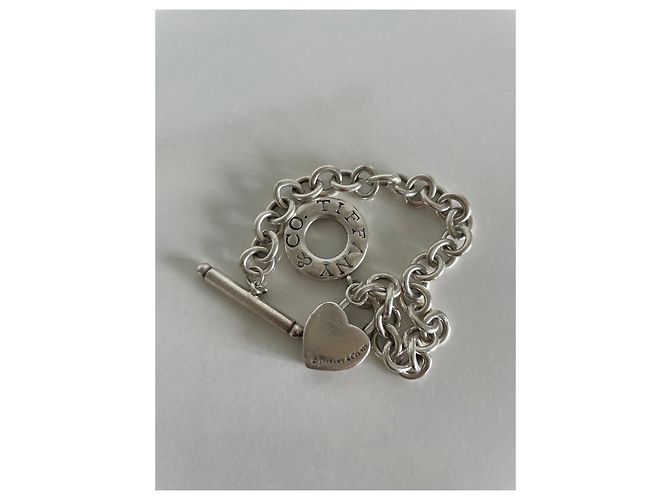 Bracciale in argento Tiffany & Co con lucchetto - vista 6