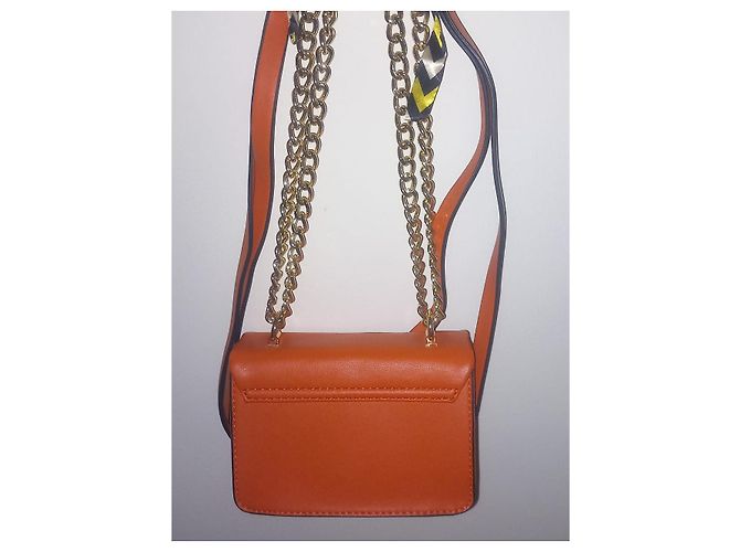 Borsa Trussardi Jeans arancione a tracolla / a tracolla - vista 6