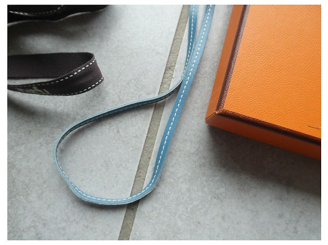 Hermès Chaveiro Hermes para chaves novo com caixa Azul marinho - vista 3