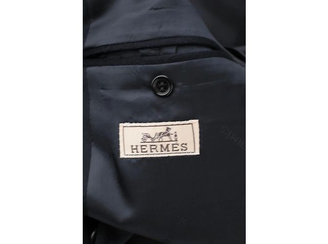 Hermès Kaschmirblazer Blau - Ansicht 5