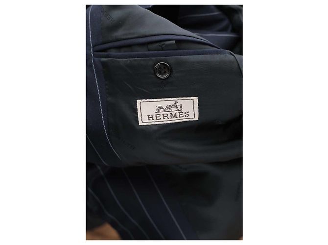 Hermès Wool jacket Blue - view 5
