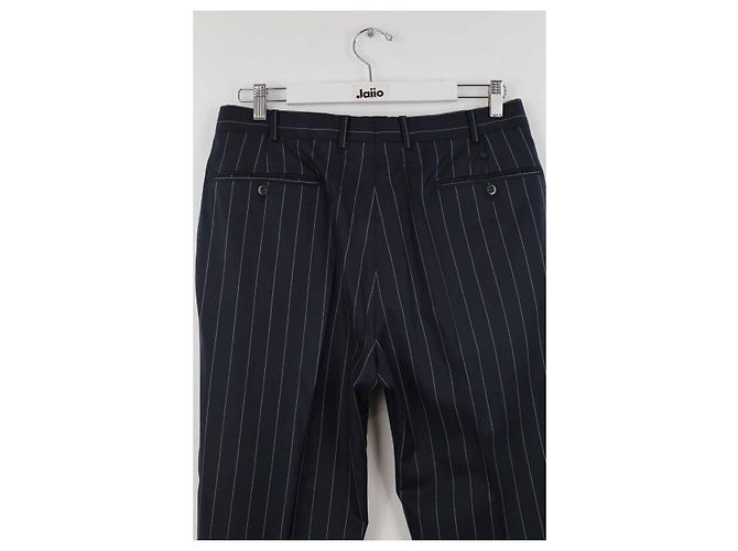 Hermès pantaloni di lana Blu - vista 4