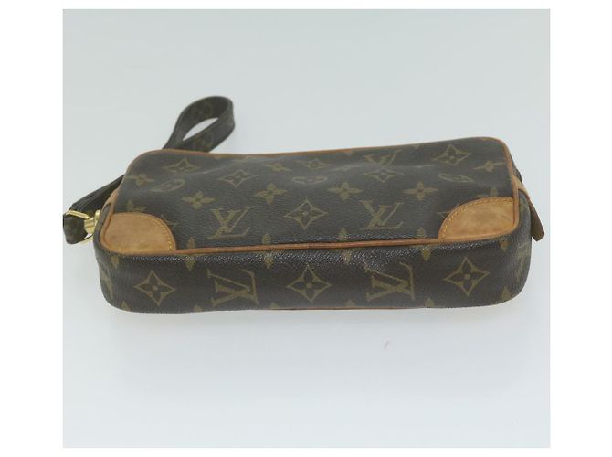 Pochette LOUIS VUITTON con monogramma Marly Dragonne PM M51827 LV Auth em5759 - vista 5