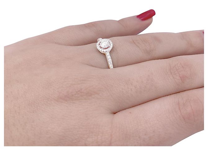 Messika ring, “Joy”, WHITE GOLD, diamants. - view 5