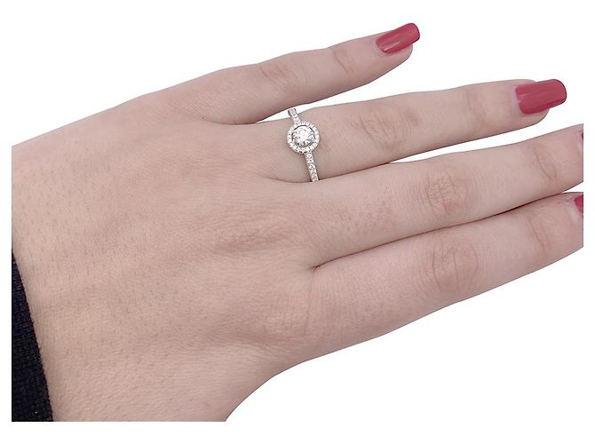 Messika ring, “Joy”, WHITE GOLD, diamants. - view 6