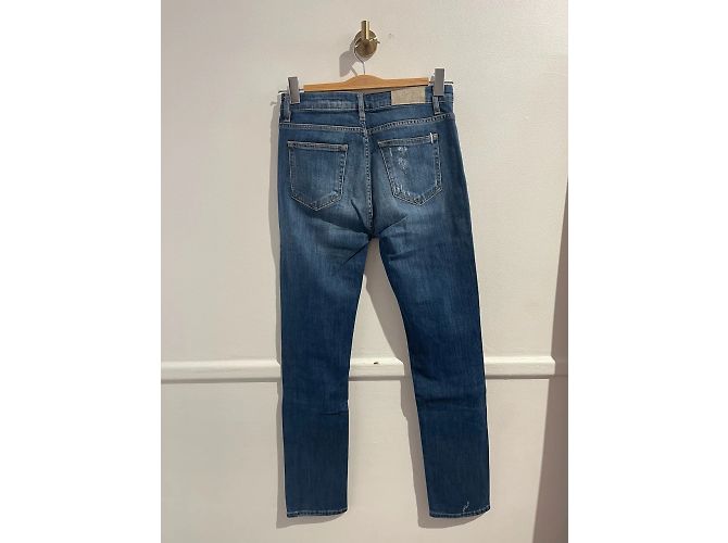 Jeans IRO T.US 24 Cotone Blu - vista 3