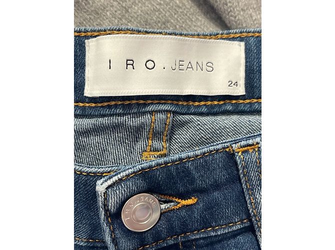 Jeans IRO T.US 24 Cotone Blu - vista 4