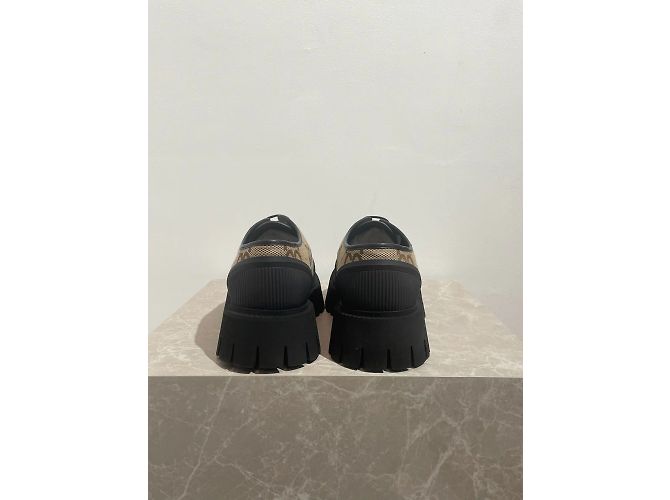 Scarpe GUCCI T.EU 43.5 Tessuto Beige - vista 5