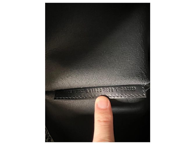 Borsa shopper Balenciaga in pelle nera con logo Nero Multicolore - vista 2