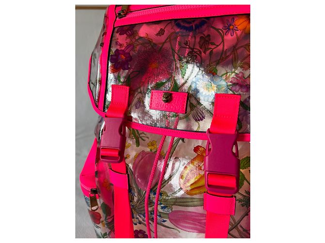 Zaino Gucci Primavera Estate 2019 Flora Multicolore - vista 14