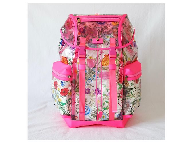 Zaino Gucci Primavera Estate 2019 Flora Multicolore - vista 2