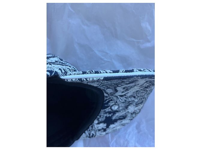 Gorra Christian Dior Sauvage bordada flores algodón Azul - vista 3