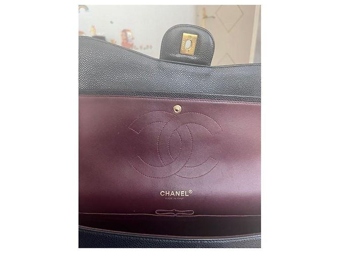 JUMBO - Kalbsleder Chanel "Kaviar" Schwarz - Ansicht 5