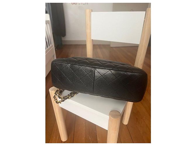 JUMBO - Kalbsleder Chanel "Kaviar" Schwarz - Ansicht 9