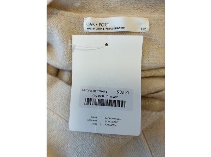 Autre Marque Nicht signiert / Unsignierte Strickwaren T.International S Polyester Beige - Ansicht 6