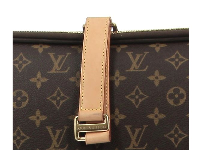 LOUIS VUITTON Borse da viaggio T.  stoffa Marrone - vista 6