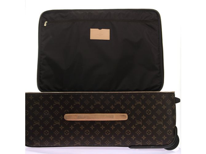 LOUIS VUITTON Borse da viaggio T.  stoffa Marrone - vista 7
