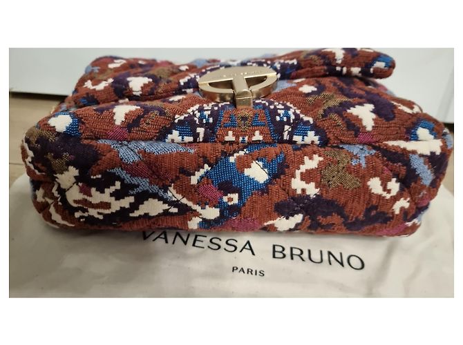 Vanessa Bruno Moon Umhängetasche Jacquard Bunt Mehrfarben - Ansicht 4