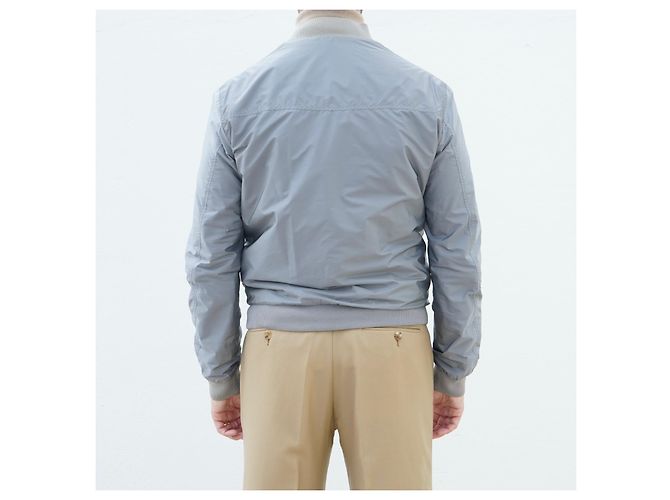 Giacca bomber Gucci reversibile Black Grey - view 8