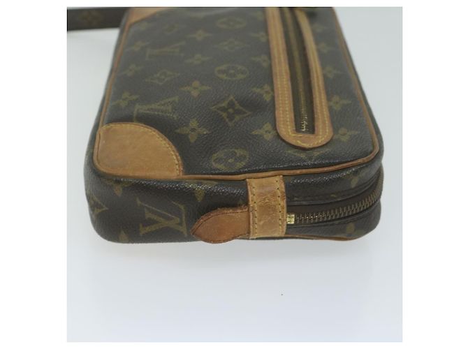 Pochette LOUIS VUITTON con monogramma Marly Dragonne GM M51825 LV Auth em5743 - vista 3