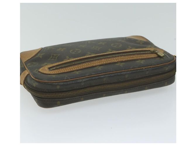 Pochette LOUIS VUITTON con monogramma Marly Dragonne GM M51825 LV Auth em5743 - vista 6