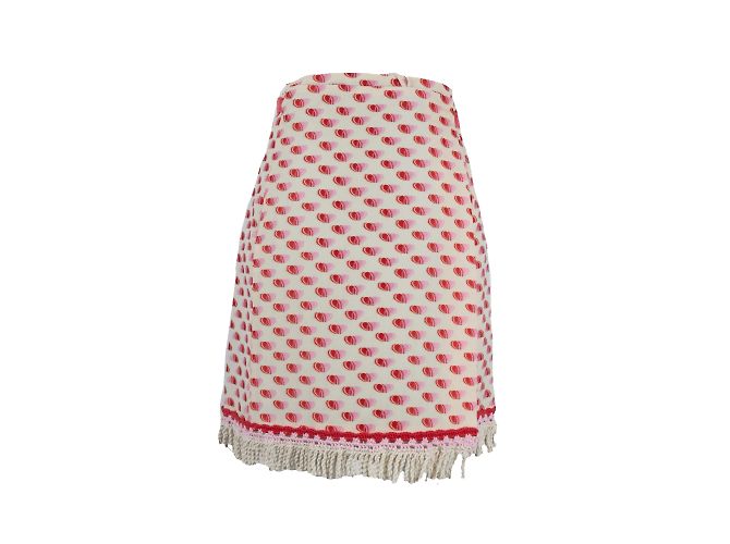 Autre Marque Minifalda Rubino Gaeta Fil Coupè de jacquard Multicolor - vista 2